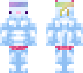 rainbow ninja headband axolotl