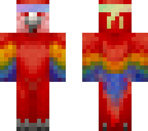 rainbow ninja headband macaw