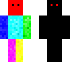 rainbow skin