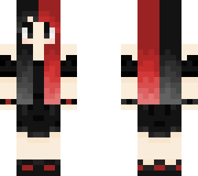red and black