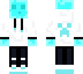 teal slime skin