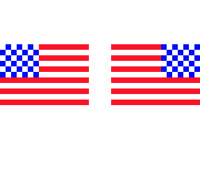 american flag base (read desc).