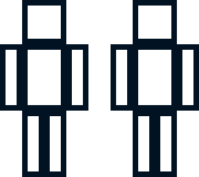 black outline
