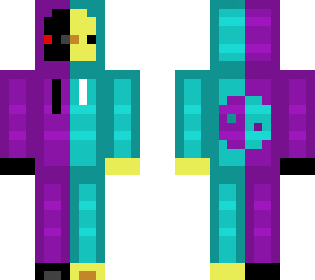 blue purple ghoul duck