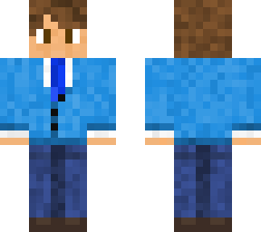 blue suit guy
