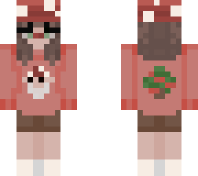 christmas mushroom skin