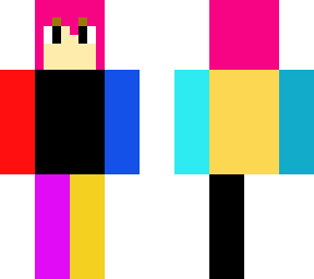 colourful girl