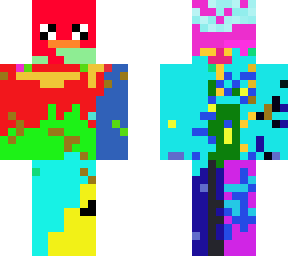 duck with paint