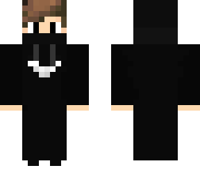 editable black hoodie