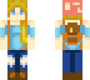 for a friend - traveler with mushroom hat