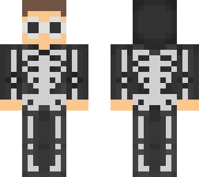 georgenotfound skeleton costume edited