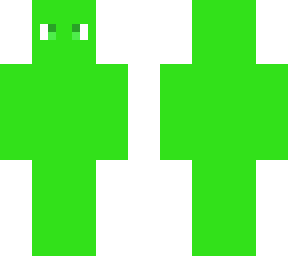 green from animation vs minecraft