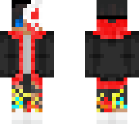 half skull boy