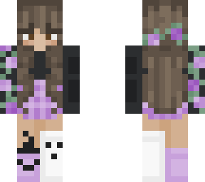 hannahxxrose halloween skin but purple