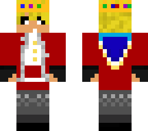 me as technoblade (no hood)