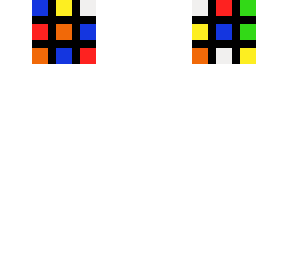mixed rubik’s cube head -base-