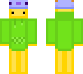nimbo with blue axolotl bucket hat v2