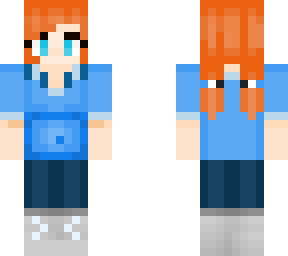 pregnant female blue shirt