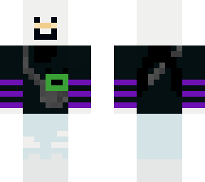 purpl x mr.ribbits with black scarf