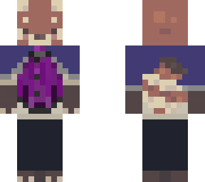 purple town cloak