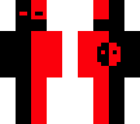 red in black ninja