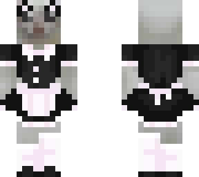 sad cat maid