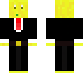 sqush man in a suit