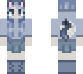 storm/moon wolf girl