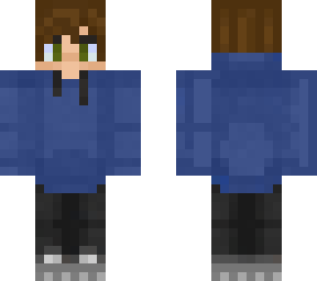 super cool blue hoodie