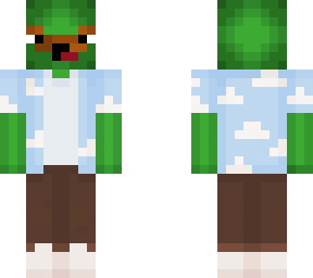 turtle cloud button up