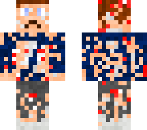 zombiefied man