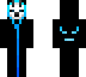 blue skull demon