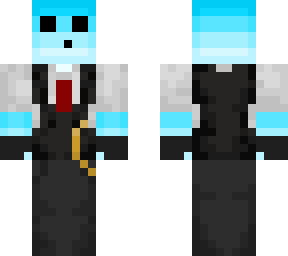blue slime suit