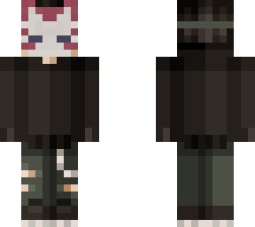 boy wearing kitsune mask (fix)