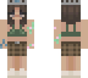 castle girl (green)