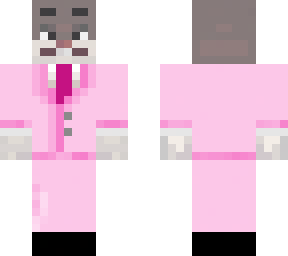 chungus in a pink suit