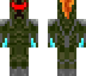 creeper armor with charged fists