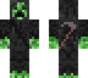 creeper minecrafts grim reaper