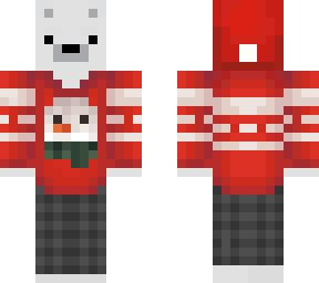 cristmas polar bear
