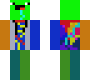 derpy guy with rainbow kinda jacket