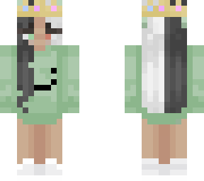 dream and ranboo girl skin. (not fully mine)