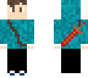 drowned boy with fire sword
