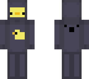 duck with hoodie