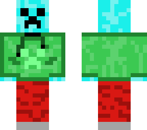 electric creeper with hoodie