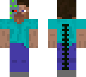 evil cyborg steve