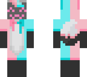 fluffy cotton candy protogen