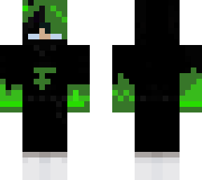 green flame arms boy with horns