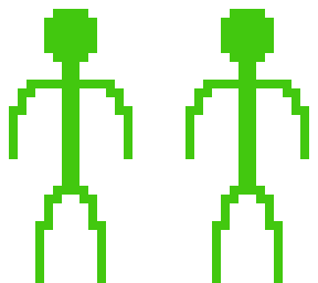 green stickfigure