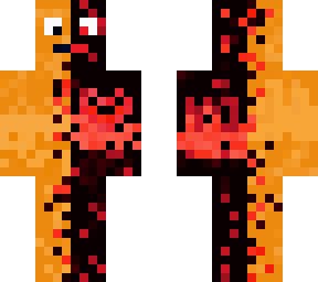half burnt carrot