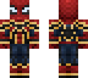 iron spider with human skin